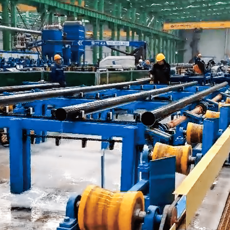Linha de fabricação de tubos HG273 HF para moldes compartilhados