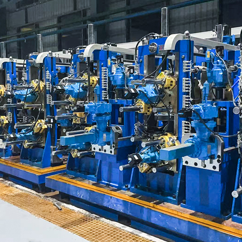 Linha de moinho de tubos quadrados e retangulares 200x200 ERW