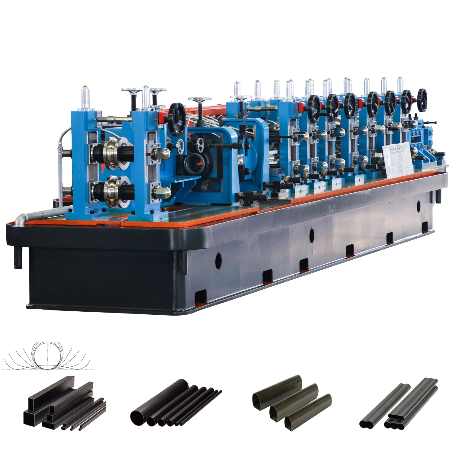 Linha de moinho de tubos HG50 ERW