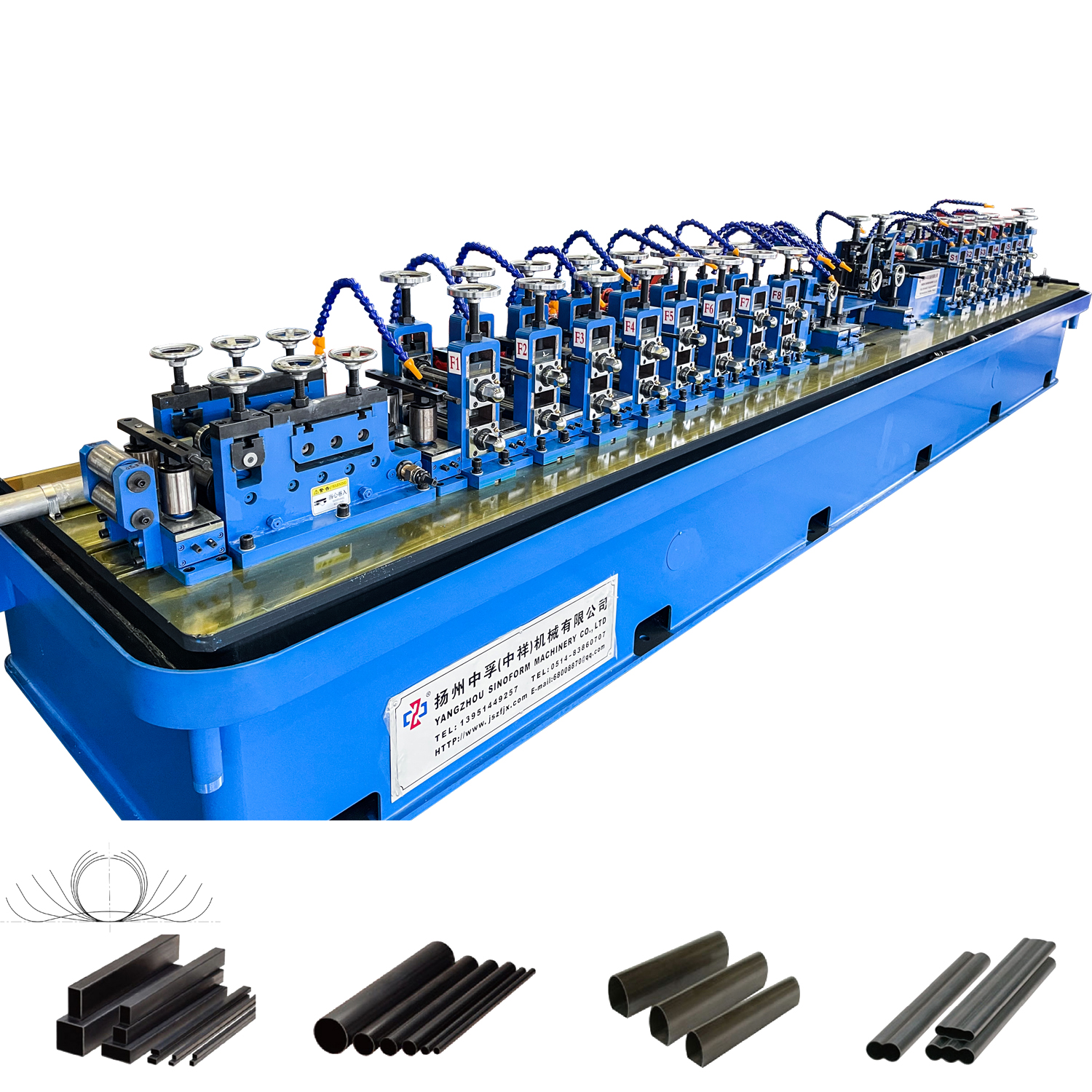 Máquina para fabricar tubos de alta precisão HG16