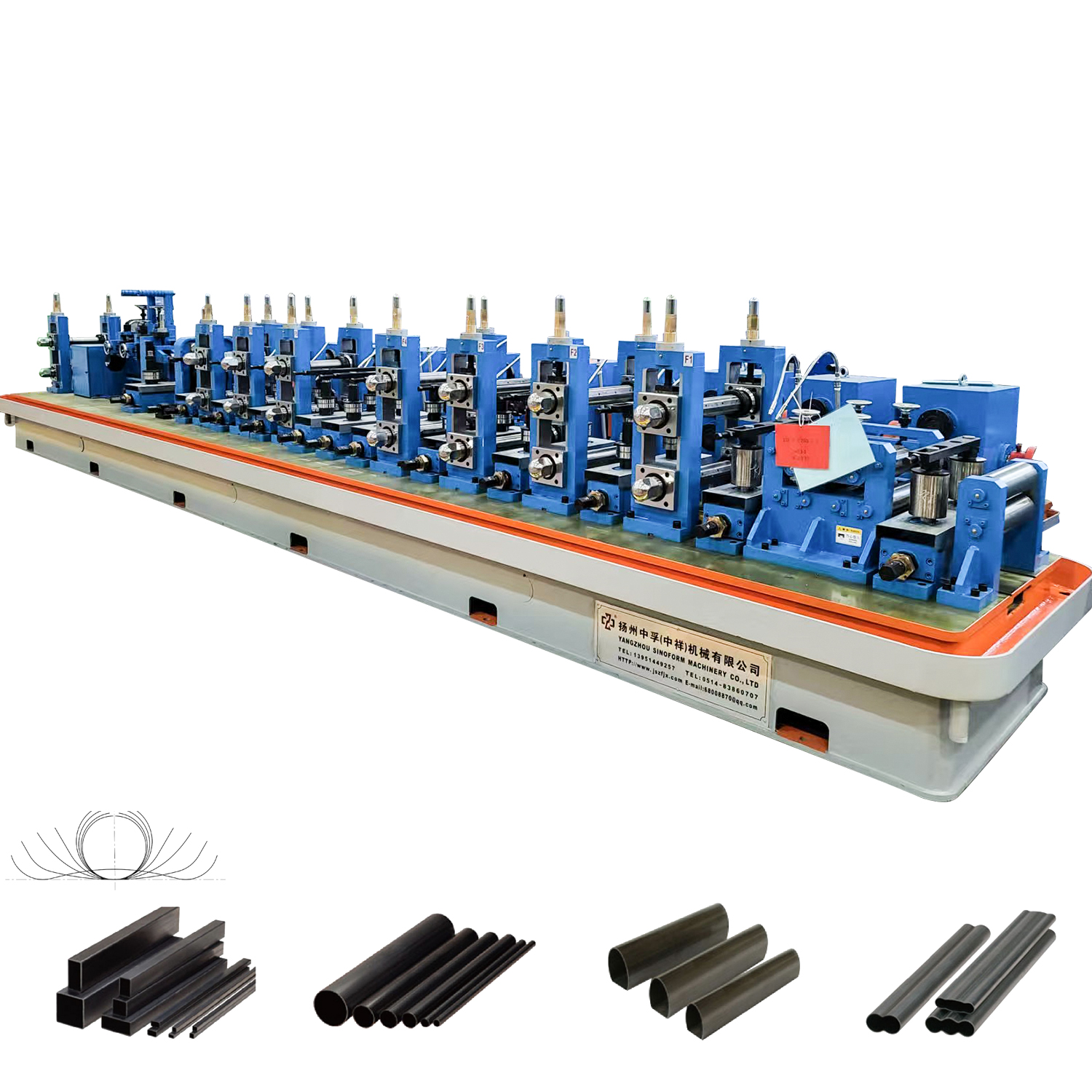 Máquina para fabricar tubos HG127